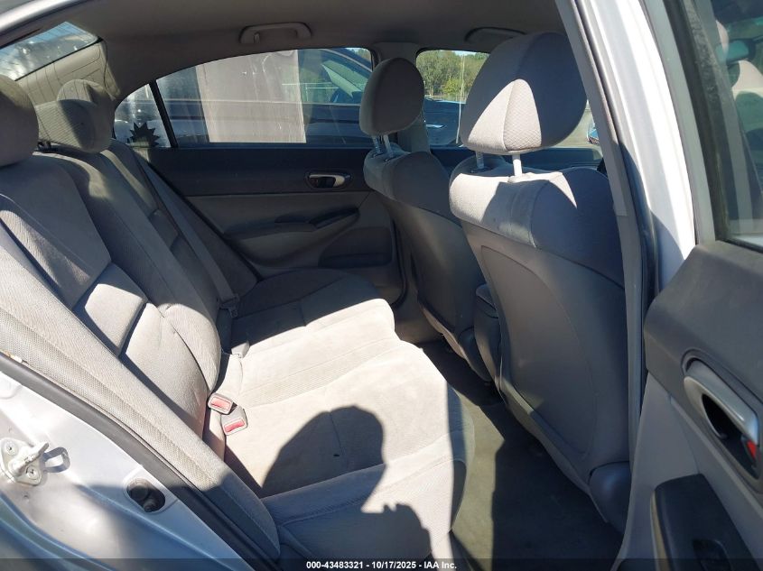 2009 Honda Civic Lx VIN: 2HGFA16519H521786 Lot: 43483321