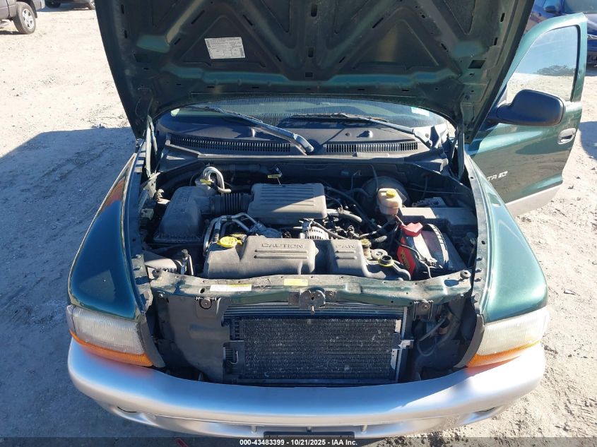 2002 Dodge Dakota Slt VIN: 1B7HL48N82S625237 Lot: 43483399