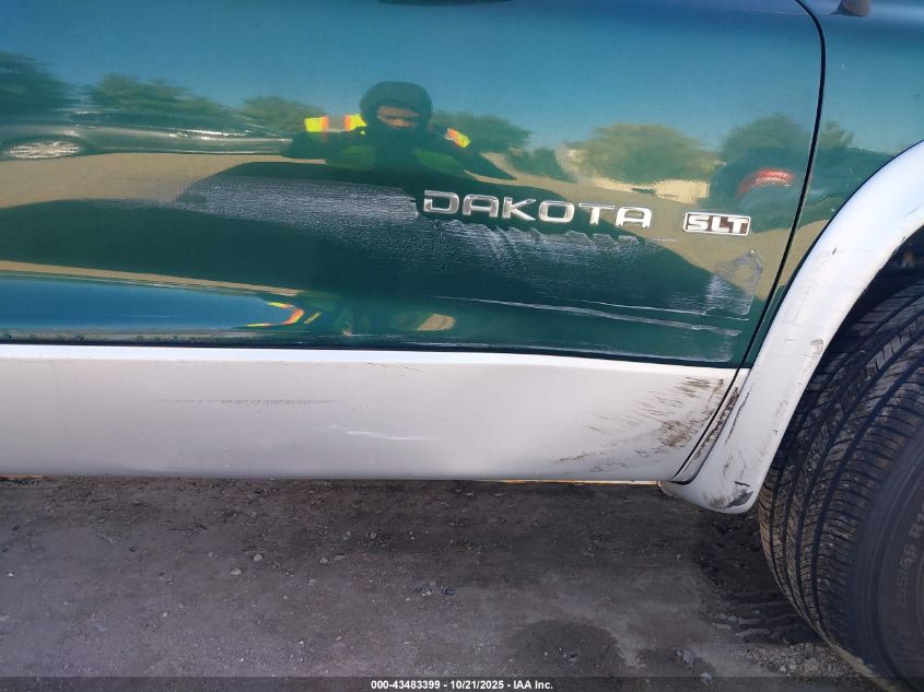 2002 Dodge Dakota Slt VIN: 1B7HL48N82S625237 Lot: 43483399