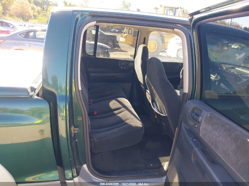 2002 Dodge Dakota Slt VIN: 1B7HL48N82S625237 Lot: 43483399