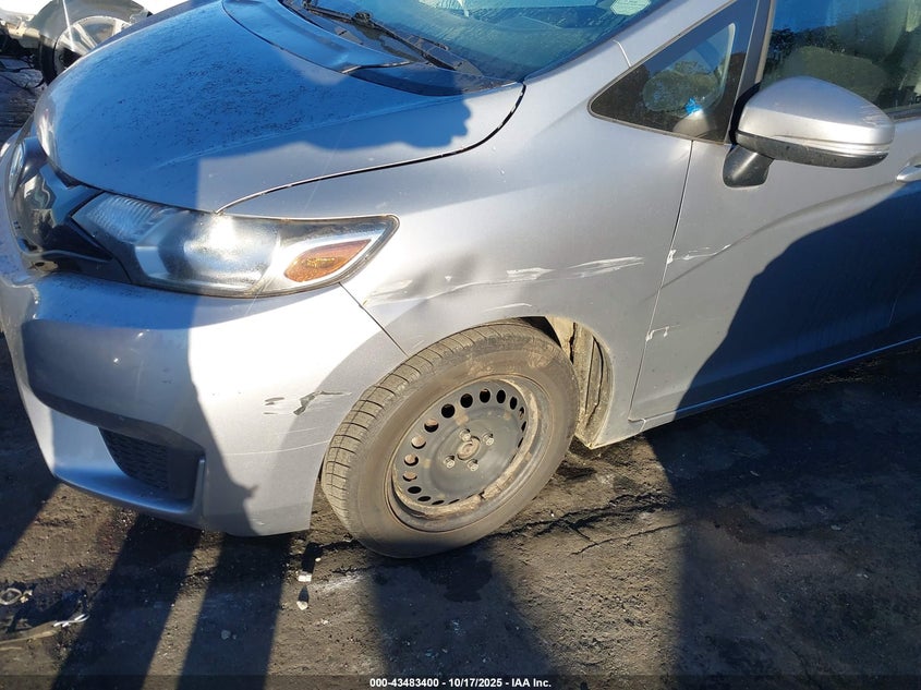 2017 HONDA FIT LX JHMGK5H5XHS000138