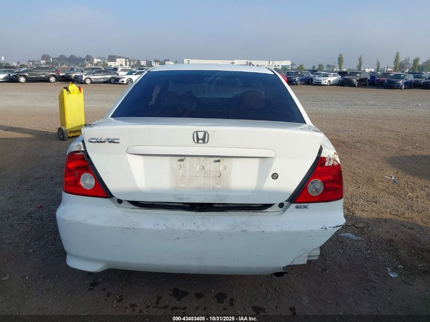 2005 Honda Civic Ex VIN: 1HGEM21975L021518 Lot: 43483408
