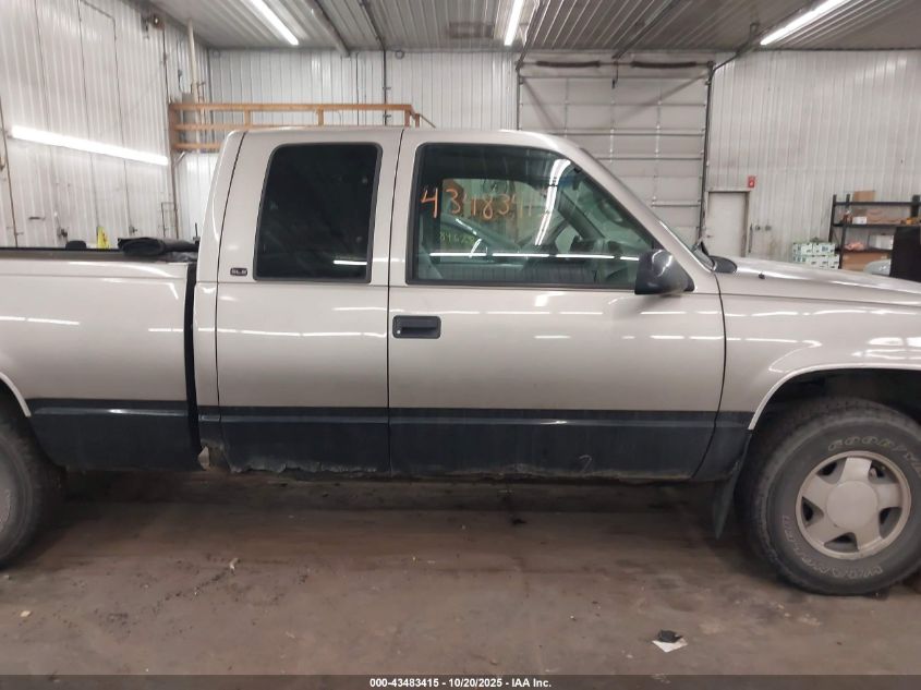 1998 GMC Sierra 1500 Sl Wideside VIN: 2GTEK19R4W1526572 Lot: 43483415