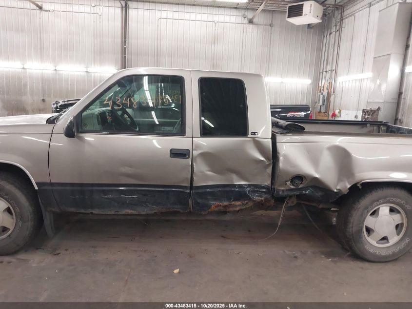 1998 GMC Sierra 1500 Sl Wideside VIN: 2GTEK19R4W1526572 Lot: 43483415