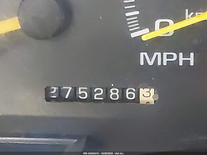 1998 GMC Sierra 1500 Sl Wideside VIN: 2GTEK19R4W1526572 Lot: 43483415