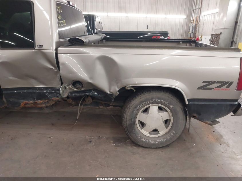 1998 GMC Sierra 1500 Sl Wideside VIN: 2GTEK19R4W1526572 Lot: 43483415