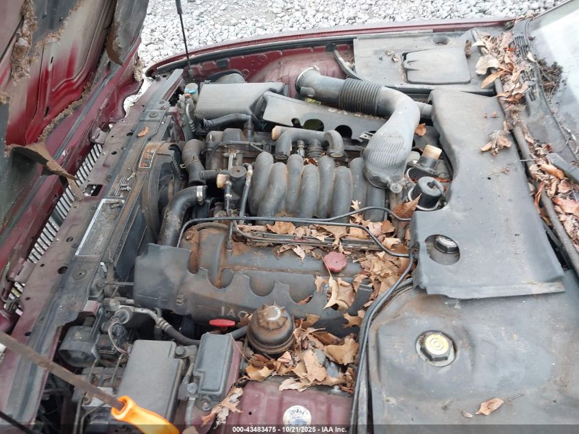 1998 Jaguar Xj Series VIN: SAJKX6243EWC82520 Lot: 43483475