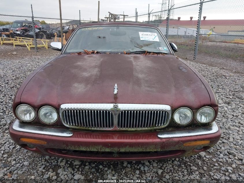 1998 Jaguar Xj Series VIN: SAJKX6243EWC82520 Lot: 43483475