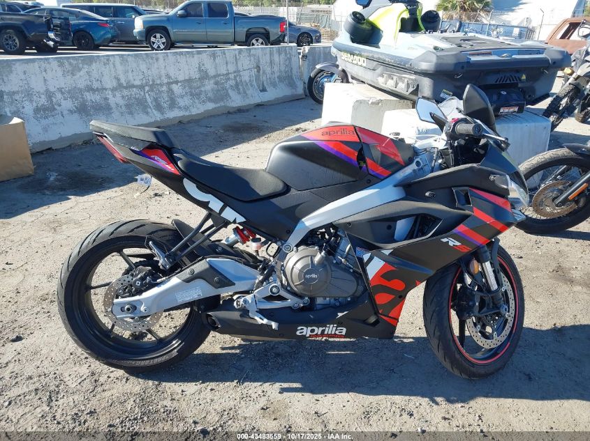 2025 Aprilia Rs 457 VIN: ZD4XEUA01S6003063 Lot: 43483559