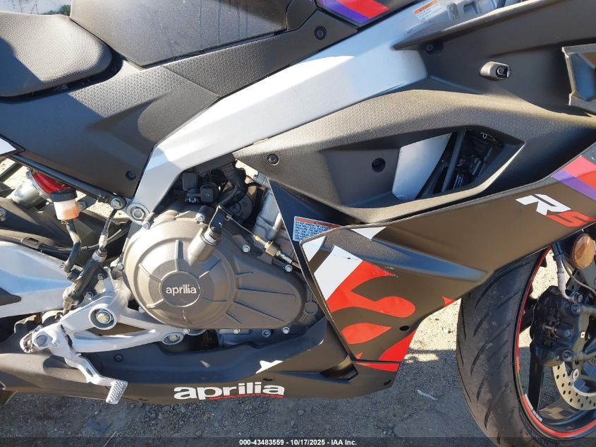 2025 Aprilia Rs 457 VIN: ZD4XEUA01S6003063 Lot: 43483559