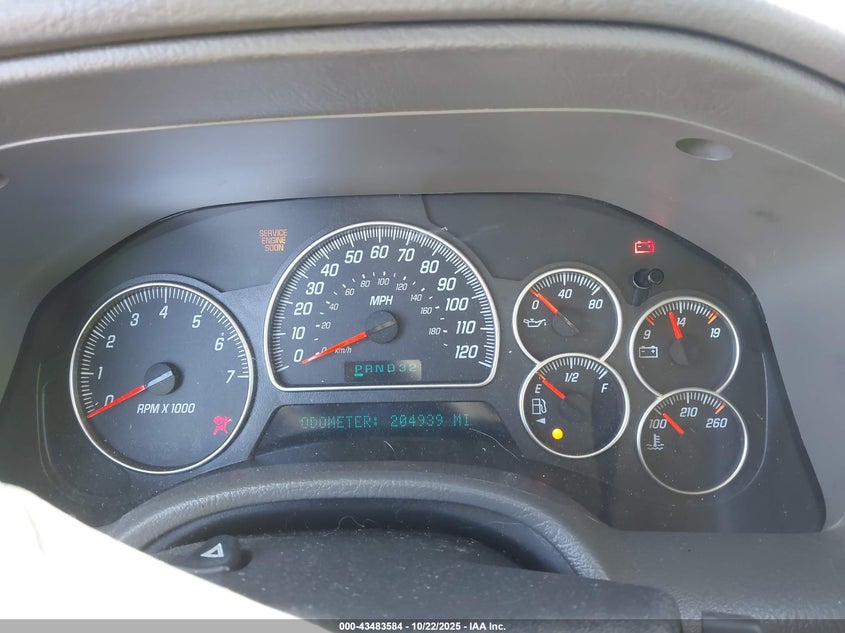 2004 GMC Envoy Xl Slt VIN: 1GKES16P246105947 Lot: 43483584