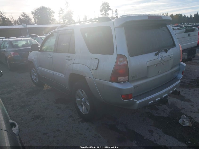 JTEBT14R858019480 2005 TOYOTA 4RUNNER photo no. 3