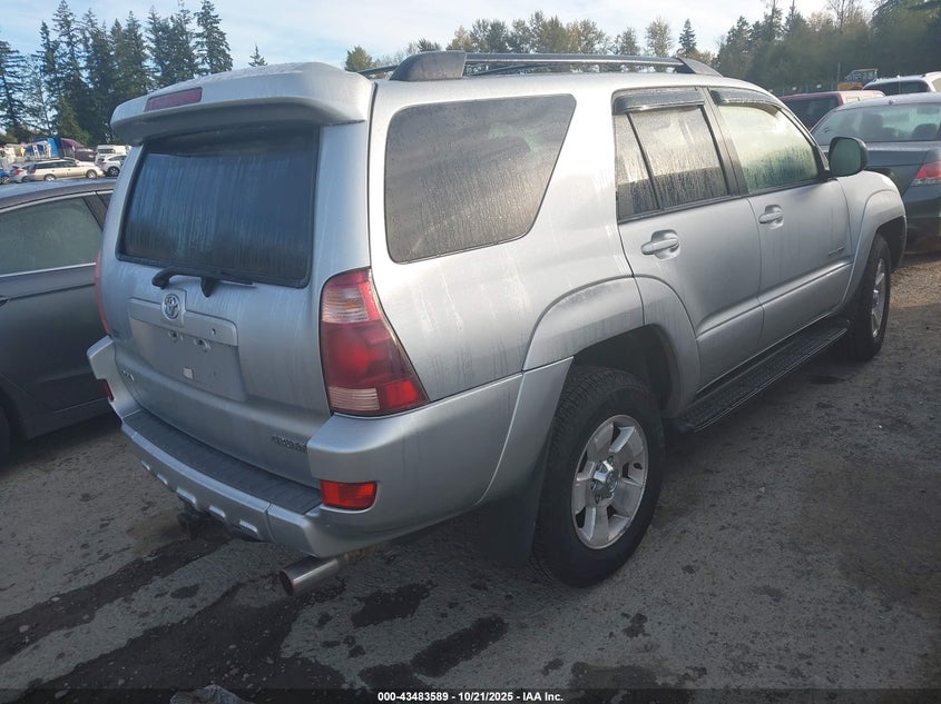 JTEBT14R858019480 2005 TOYOTA 4RUNNER photo no. 4
