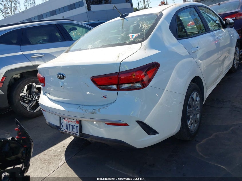 2021 Kia Rio S VIN: 3KPA24AD9ME374174 Lot: 43483593