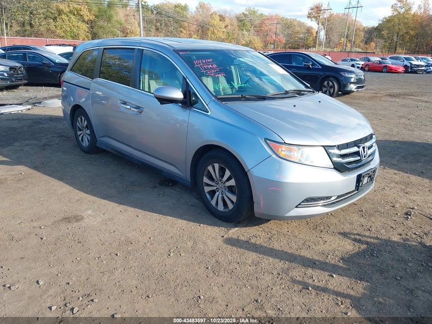 2016 HONDA ODYSSEY EX-L - 5FNRL5H64GB110632