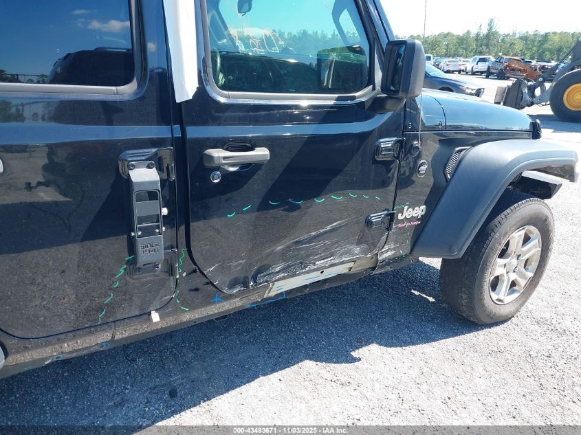 2018 Jeep Wrangler Unlimited Sport S 4X4 VIN: 1C4HJXDG5JW226243 Lot: 43483671