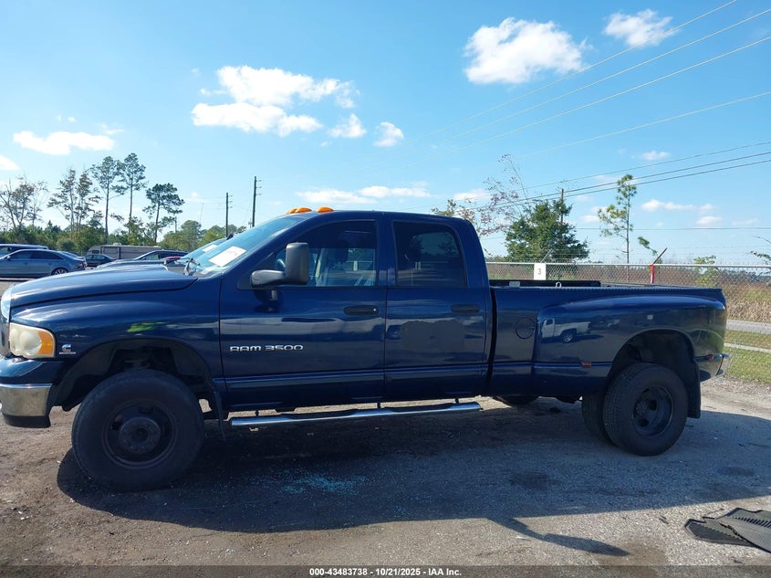 2004 Dodge Ram 3500 Slt/Laramie VIN: 3D7MU48C04G244394 Lot: 43483738