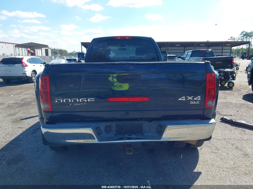 2004 Dodge Ram 3500 Slt/Laramie VIN: 3D7MU48C04G244394 Lot: 43483738