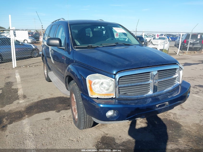 1D4HB48D45F505669 2005 Dodge Durango Slt auction photo 1