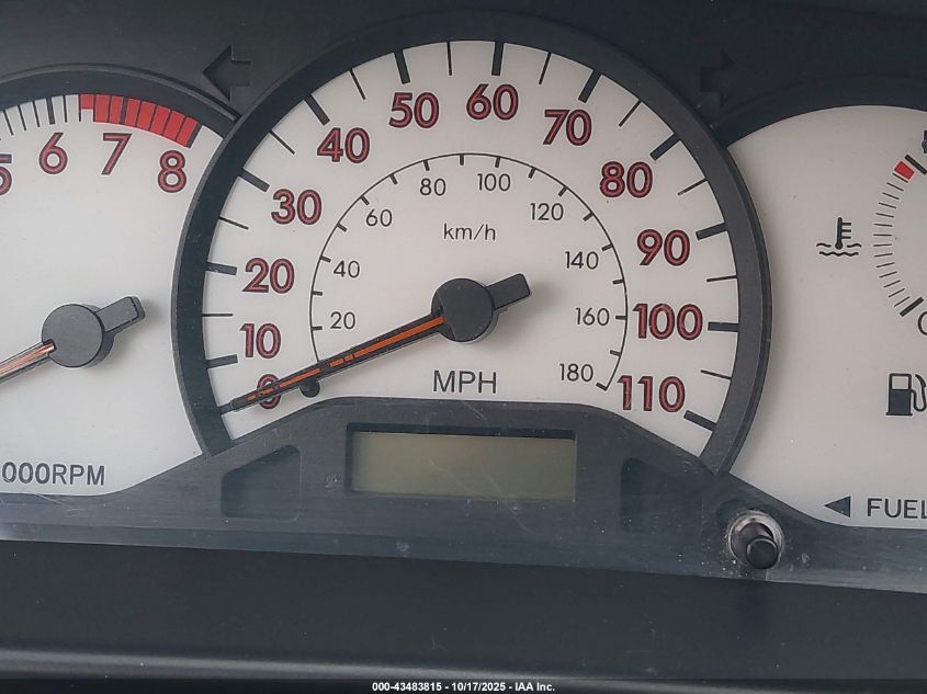 2003 Toyota Corolla S VIN: 1NXBR32E83Z029568 Lot: 43483815