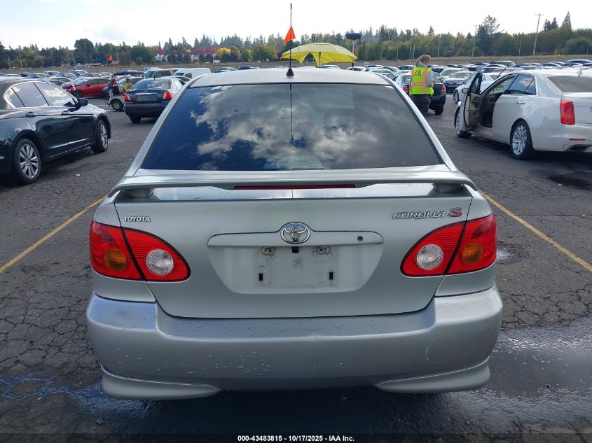 2003 Toyota Corolla S VIN: 1NXBR32E83Z029568 Lot: 43483815