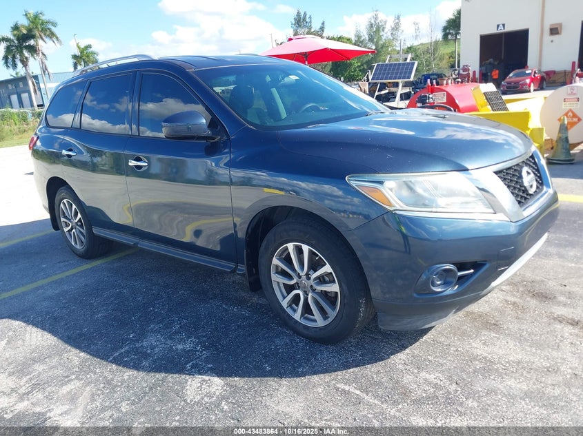 5N1AR2MN3FC716762 2015 Nissan Pathfinder S auction photo 1