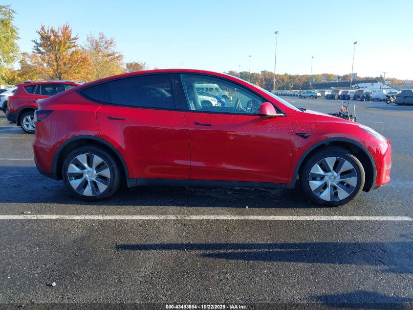 2021 Tesla Model Y Long Range Dual Motor All-Wheel Drive VIN: 5YJYGDEE9MF208671 Lot: 43483884