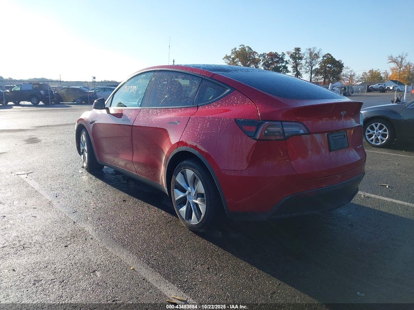 5YJYGDEE9MF208671 2021 TESLA MODEL Y photo no. 3