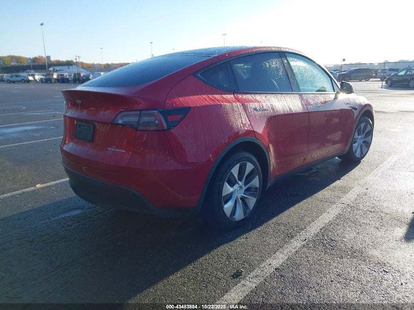 5YJYGDEE9MF208671 2021 TESLA MODEL Y photo no. 4
