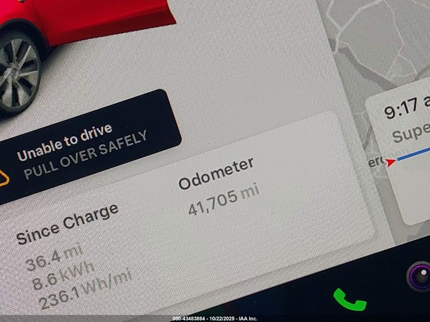 2021 Tesla Model Y Long Range Dual Motor All-Wheel Drive VIN: 5YJYGDEE9MF208671 Lot: 43483884