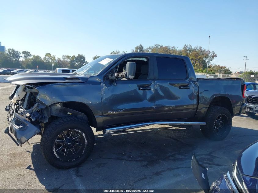 2019 Ram 1500 Big Horn/Lone Star 4X4 5'7 Box VIN: 1C6SRFFT9KN577030 Lot: 43483886