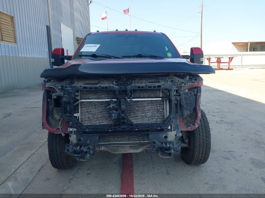 2022 Ford F-350 Lariat VIN: 1FT8W3DT0NEF24878 Lot: 43483896