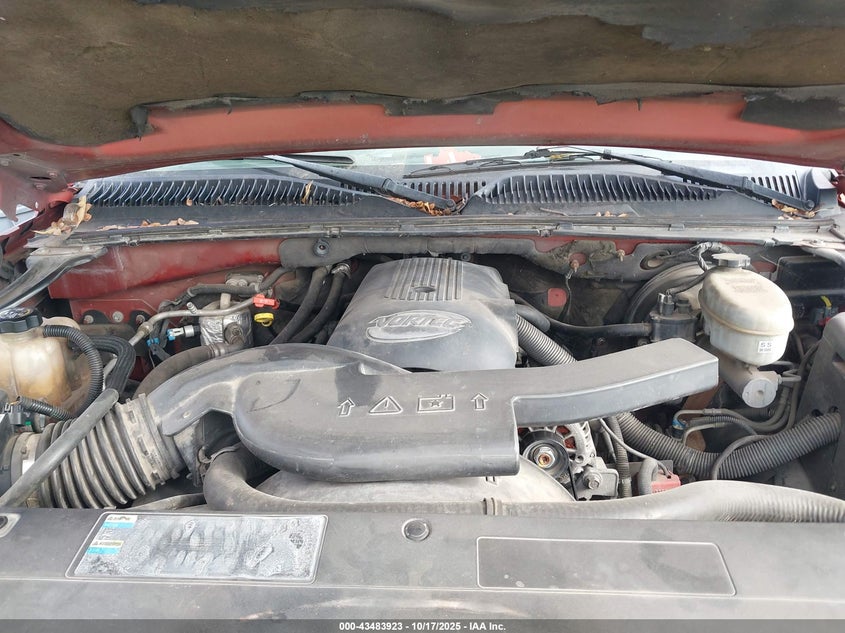 2003 Chevrolet Avalanche 1500 VIN: 3GNEK13T43G338231 Lot: 43483923