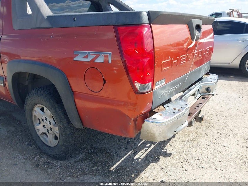 2003 Chevrolet Avalanche 1500 VIN: 3GNEK13T43G338231 Lot: 43483923