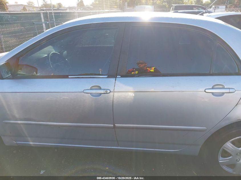 2005 Toyota Corolla Le VIN: 1NXBR32E05Z384429 Lot: 43483936