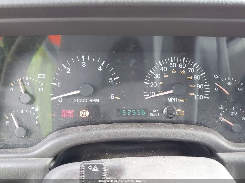 2001 Jeep Cherokee Sport VIN: 1J4FF48S91L572331 Lot: 43484093