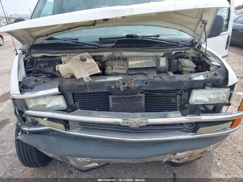 2001 Chevrolet Express VIN: 1GAHG39RX11195224 Lot: 43484101