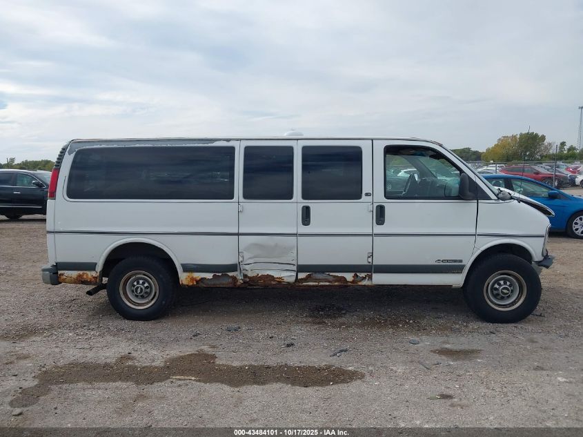 2001 Chevrolet Express VIN: 1GAHG39RX11195224 Lot: 43484101