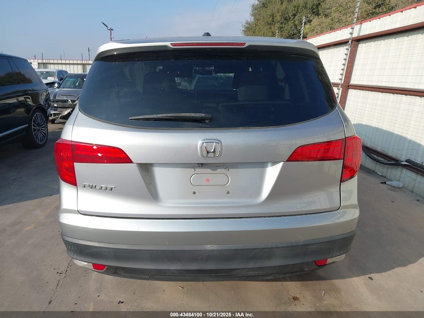 2018 Honda Pilot Ex-L VIN: 5FNYF5H89JB005290 Lot: 43484100