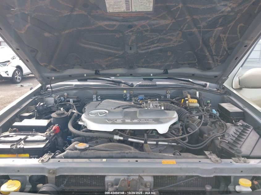 2003 Infiniti Qx4 Luxury VIN: JNRDR09YX3W302221 Lot: 43484146