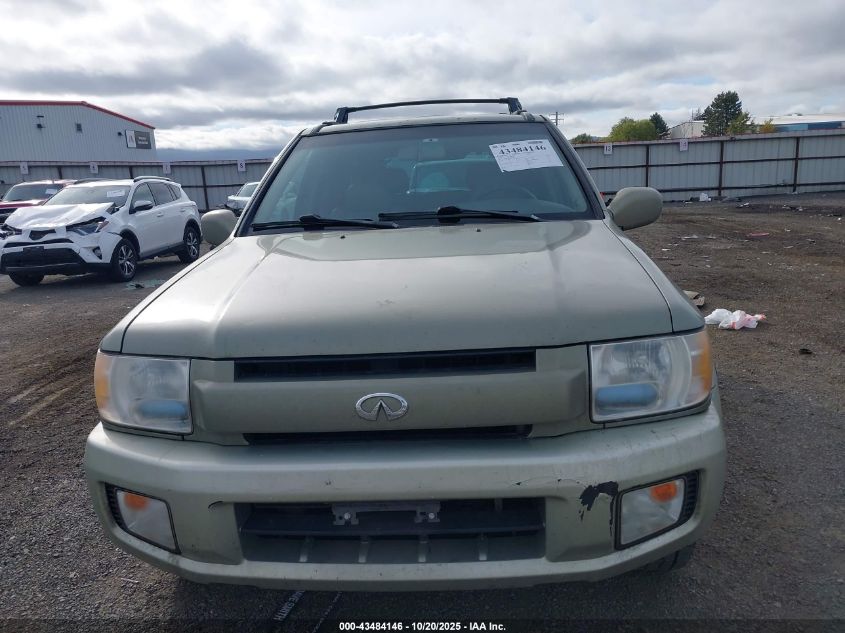 2003 Infiniti Qx4 Luxury VIN: JNRDR09YX3W302221 Lot: 43484146