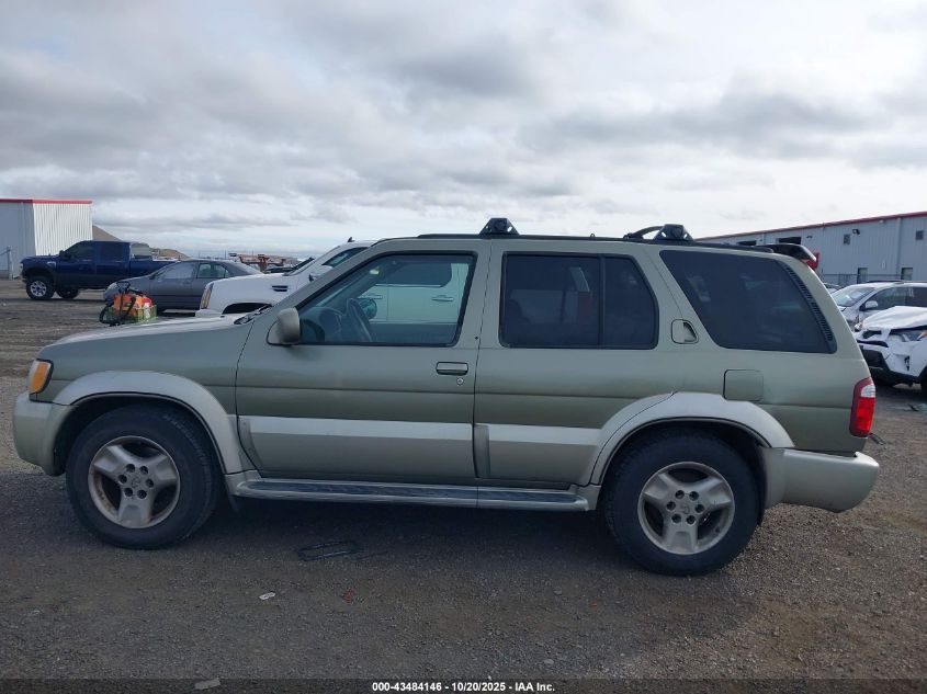 2003 Infiniti Qx4 Luxury VIN: JNRDR09YX3W302221 Lot: 43484146