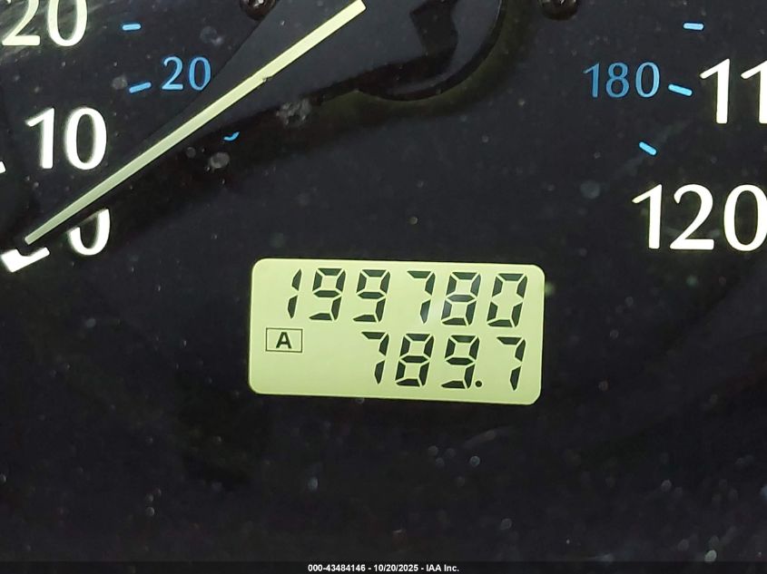 2003 Infiniti Qx4 Luxury VIN: JNRDR09YX3W302221 Lot: 43484146