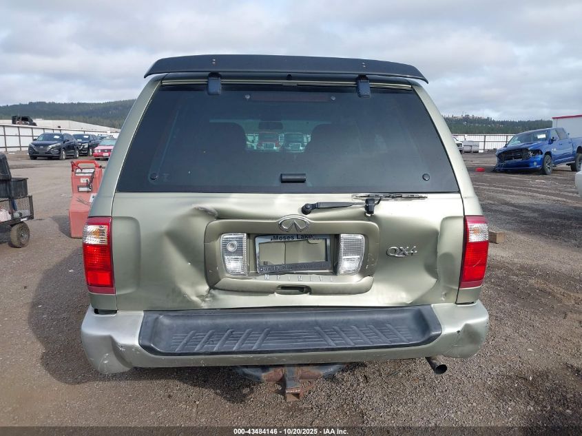 2003 Infiniti Qx4 Luxury VIN: JNRDR09YX3W302221 Lot: 43484146