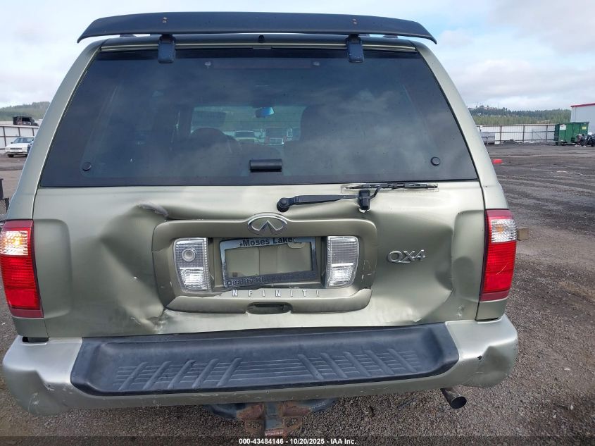 2003 Infiniti Qx4 Luxury VIN: JNRDR09YX3W302221 Lot: 43484146