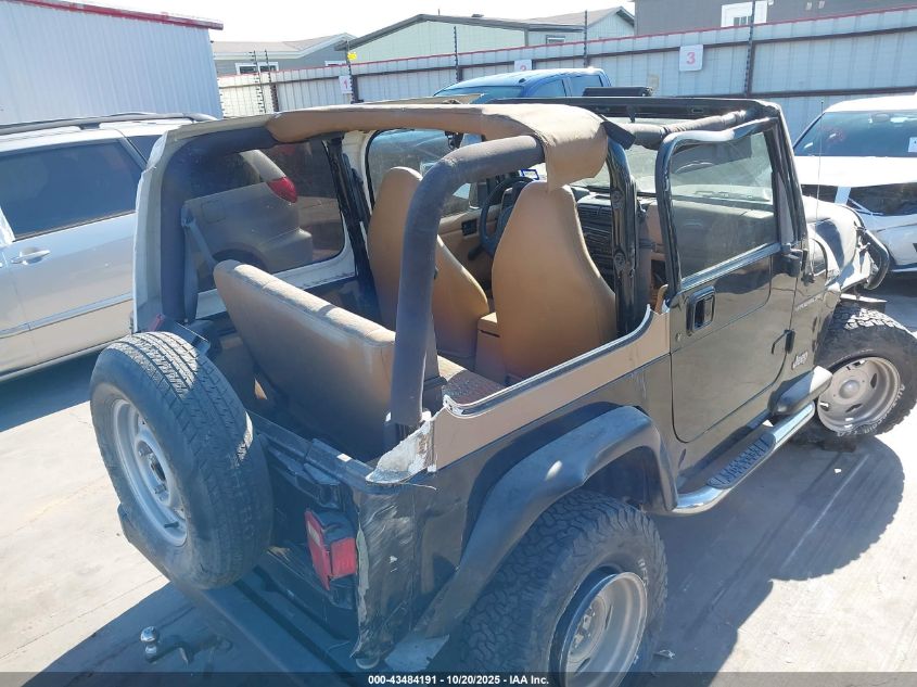 1997 Jeep Wrangler Se VIN: 1J4FY29P9VP417902 Lot: 43484191