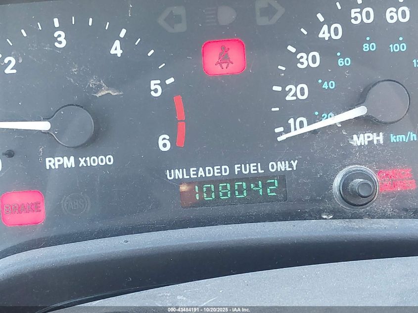 1997 Jeep Wrangler Se VIN: 1J4FY29P9VP417902 Lot: 43484191