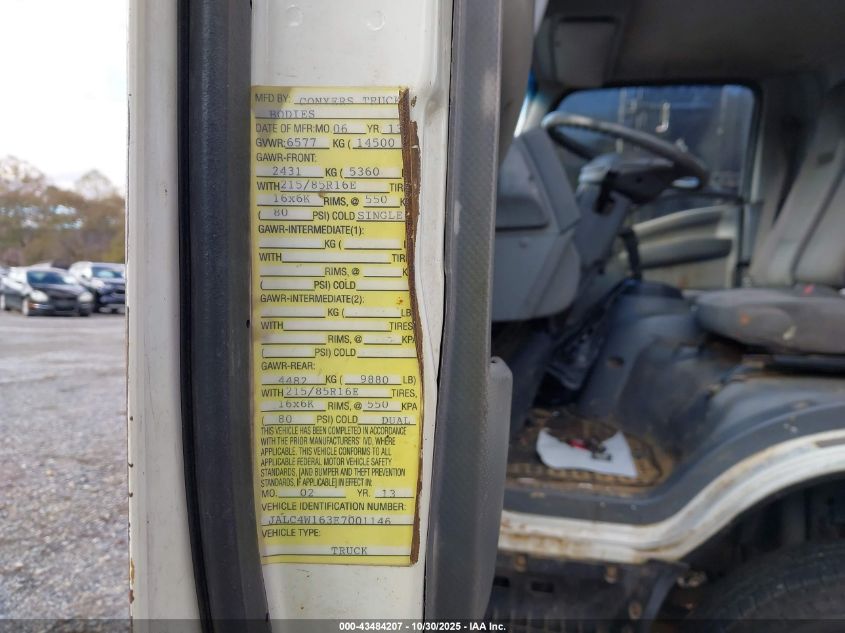 2014 Isuzu Npr Hd Dsl Reg At VIN: JALC4W163E7001146 Lot: 43484207