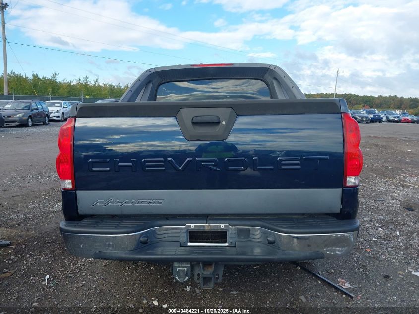 2004 Chevrolet Avalanche 1500 VIN: 3GNEK12T04G308131 Lot: 43484221