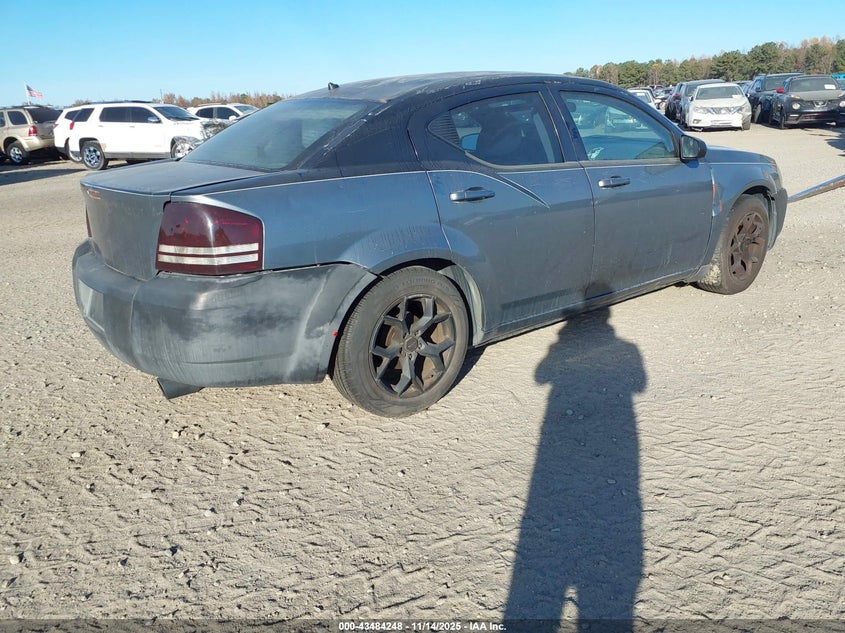 1B3LC46K68N628925 2008 DODGE AVENGER photo no. 4